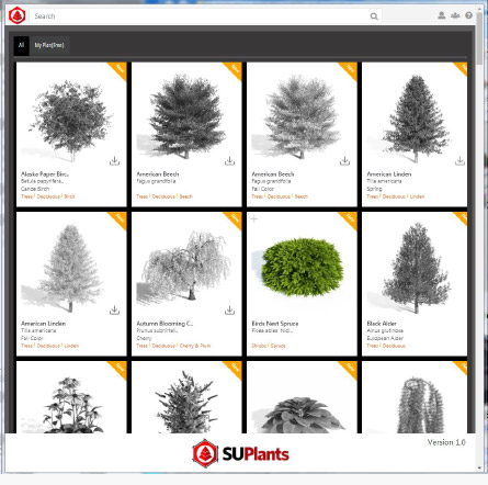 SUPlants overview with extension